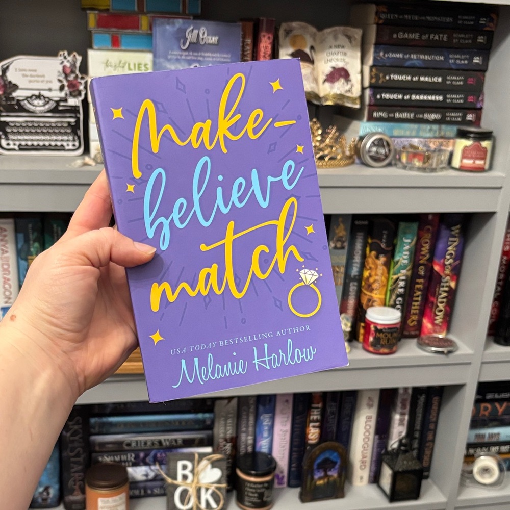 Make-Believe Match by Melanie Harlow (Paperback) - Picture 1 of 5